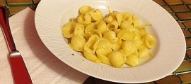 orecchiette acciughe e limone