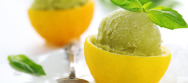 sorbetto al basilico